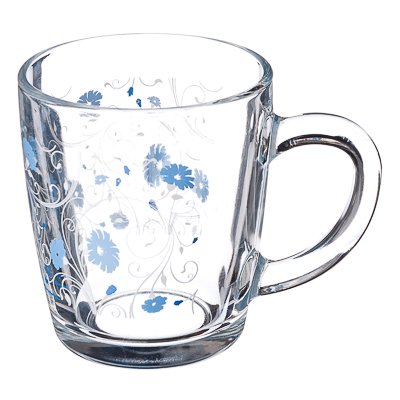 Кружка стеклянная Пашабахче 340