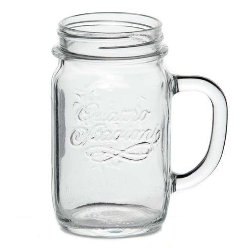 Банка 415 мл с ручкой кватро стаджиони