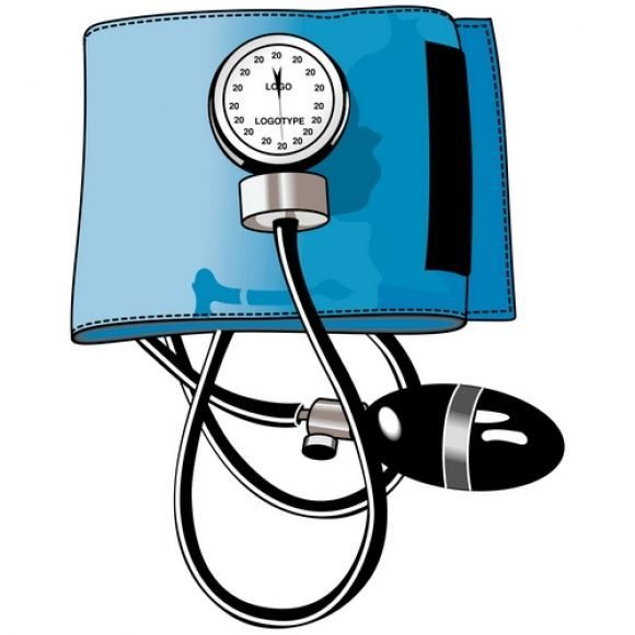 Тонометр нарисованный