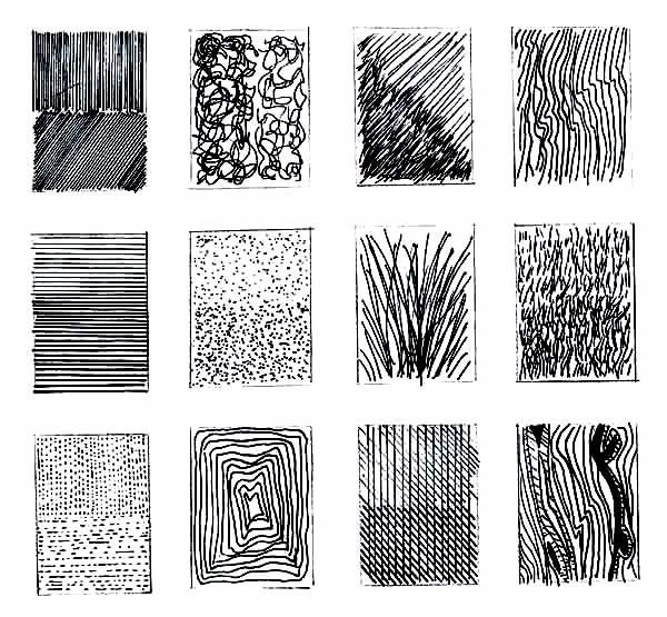 Текстуры рисунок черной ручкой (34 фото)