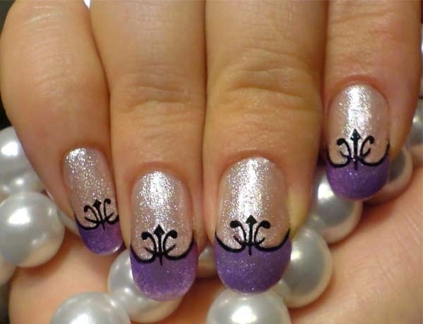 Маникюр гелевыми ручками