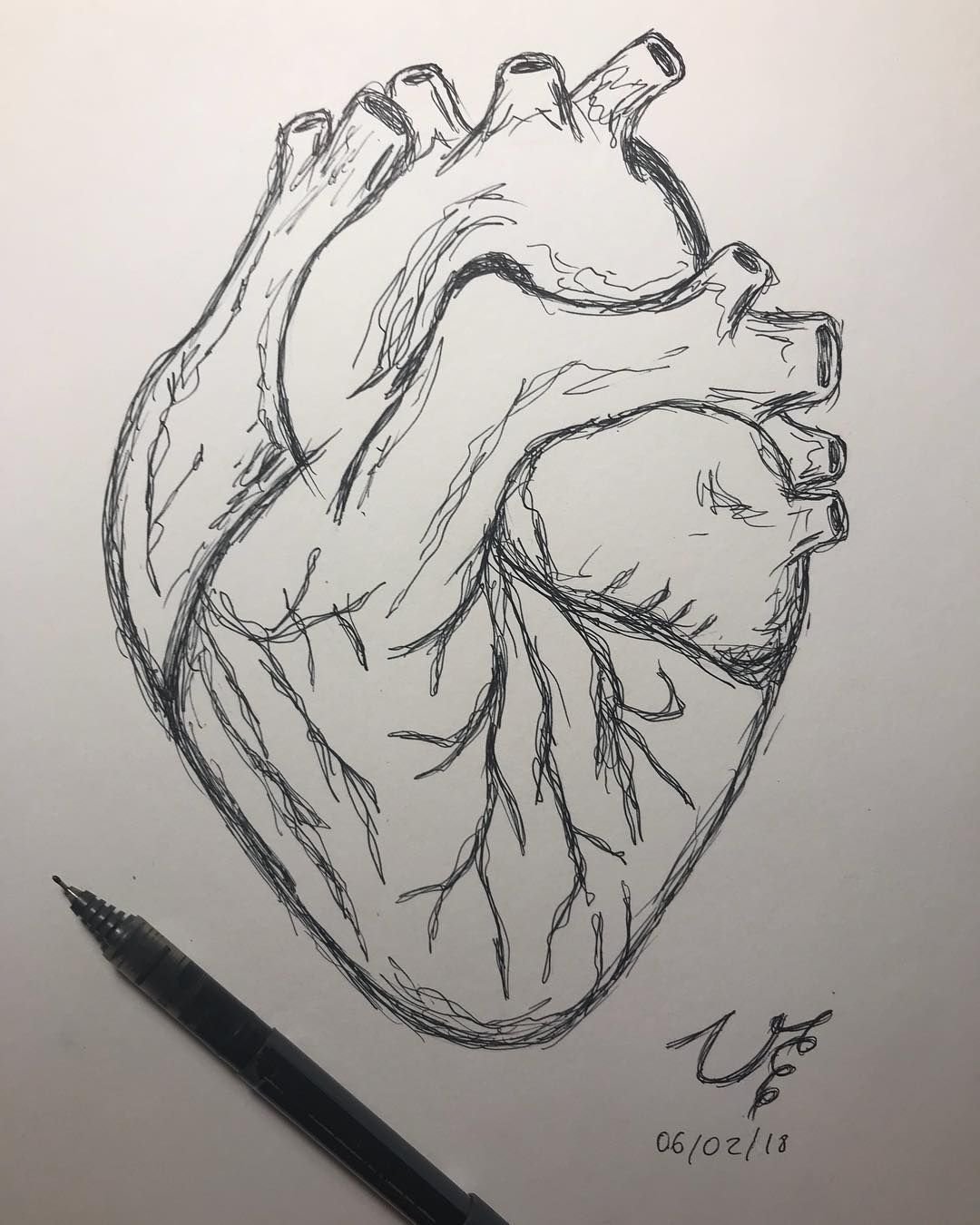 Сердце нарисовать красиво