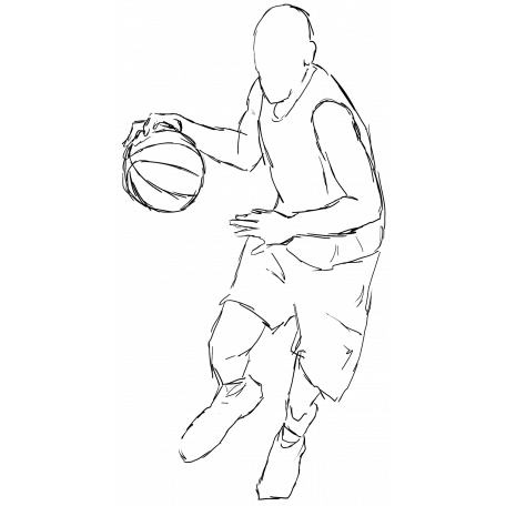 Баскетболист скетч