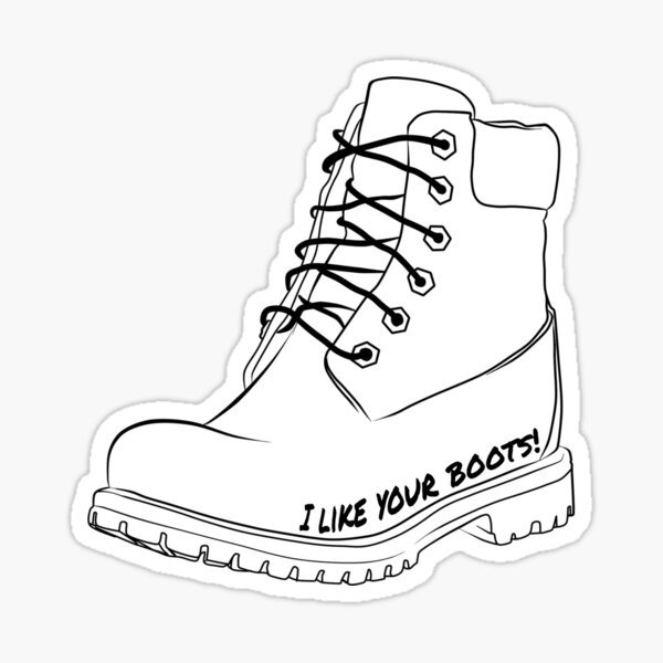 Женские ботинки эскиз