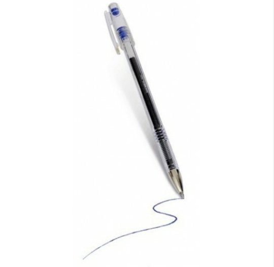 Ручка на прозрачном фоне