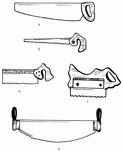 Пилы разновидности
