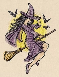 Ведьмочка карандашом