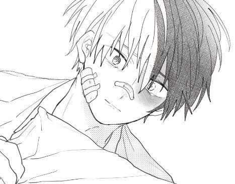 Аниме раскраски Тодороки шото