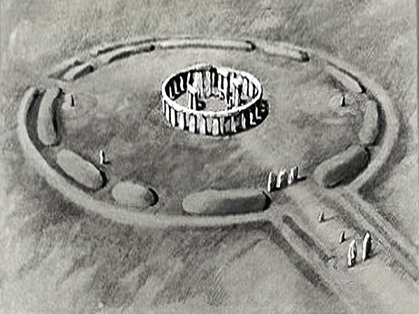 Кромлех Стоунхендж Наброски