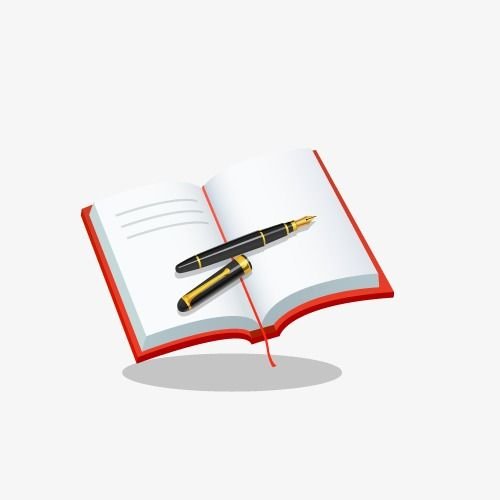 Логотип ручка и тетрадь