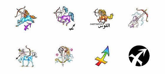 Татуировка Стрелец для девушки эскизы