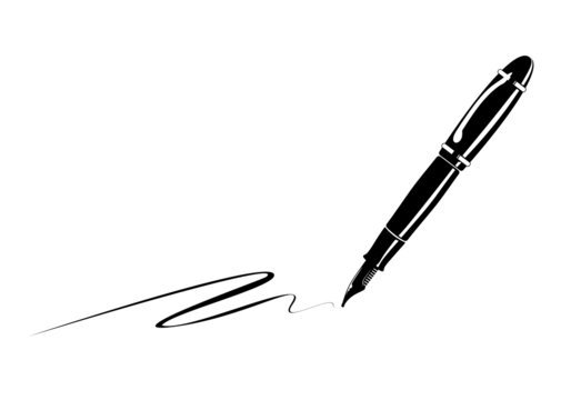 Значок перьевой ручки