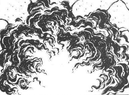 Огонь гравюра