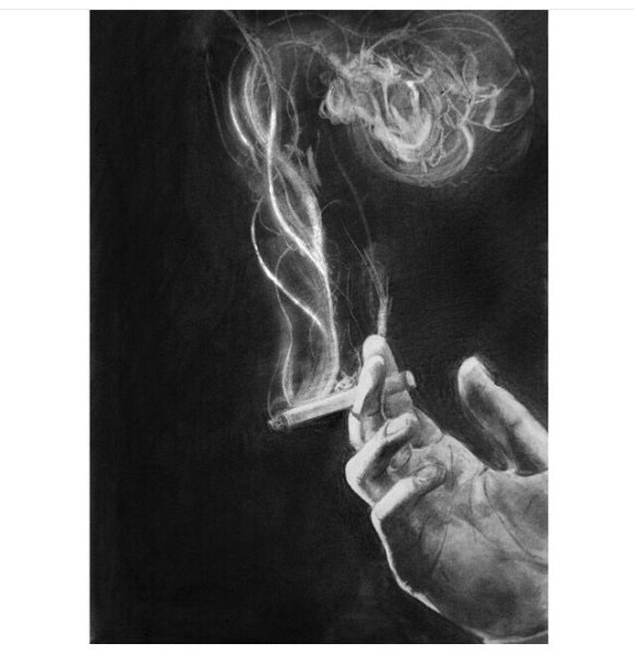 Дым арт карандаш