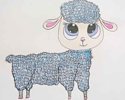 Овца Графика