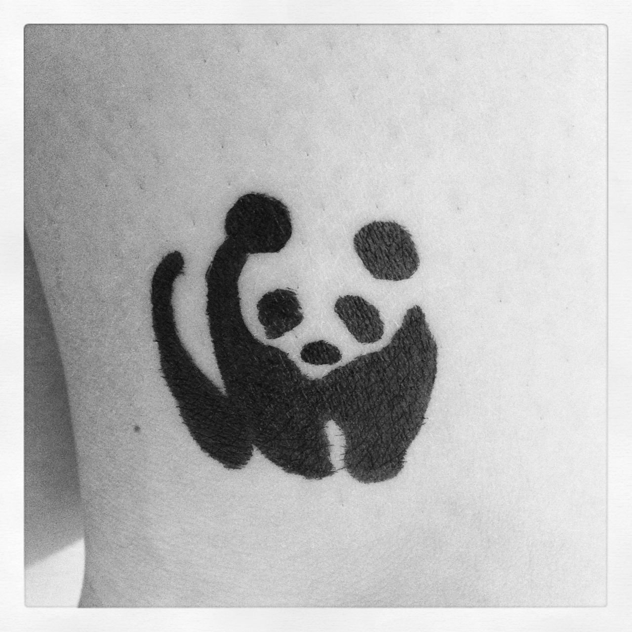 маленькие татуировки панда