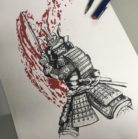 Тату Самурай сёгун