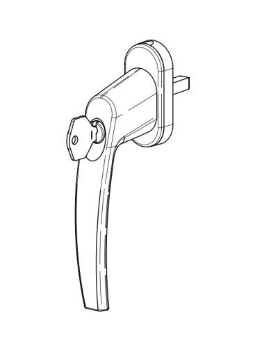 Ручка оконная medos Glory