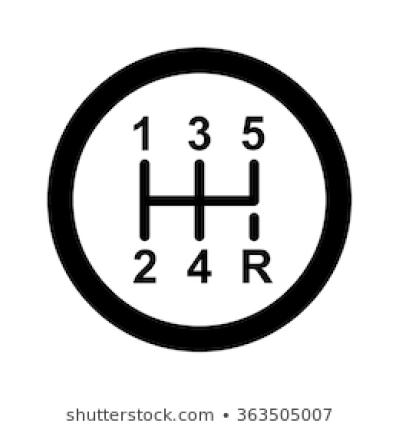 Знак механической коробки передач