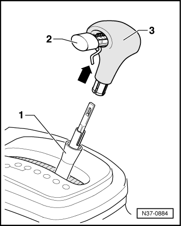 Кнопка рычага АКПП Пассат б5