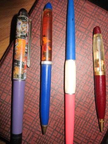 Шариковые ручки с плавающим элементом