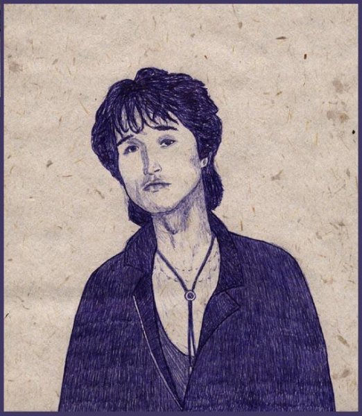 Виктор Цой скетч