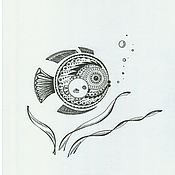 Простые рисунки гелевыми ручками