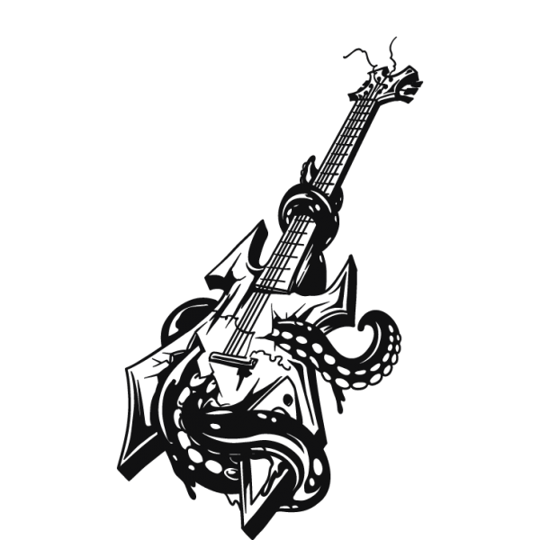 Гитара эскиз