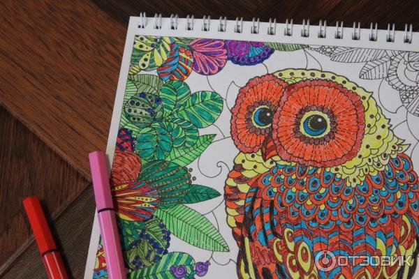 Рисунки капиллярными ручками цветными