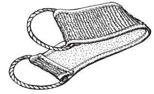 Мочалка рисунок