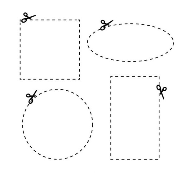 Вырезание ножницами для детей