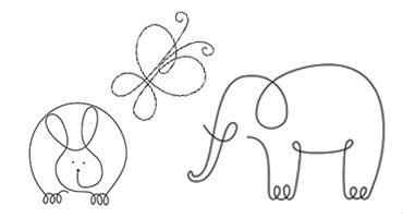 Рисунок не отрывая карандаша