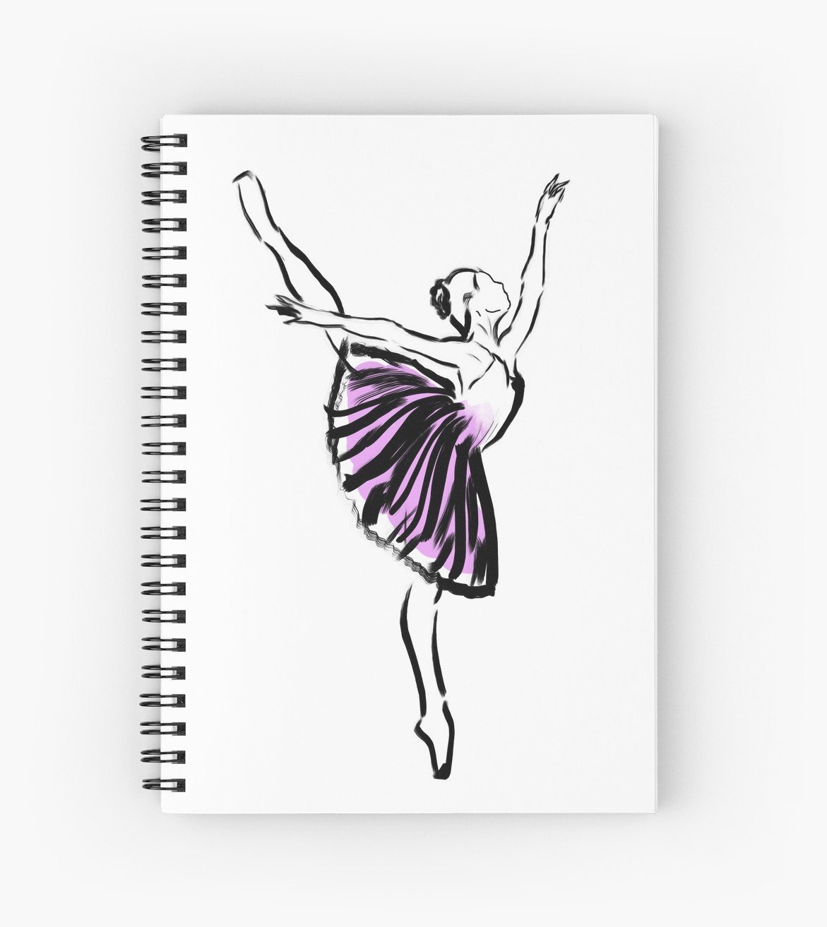 Статичный рисунок балерины