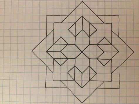 Орнаменты для рисования геометрические
