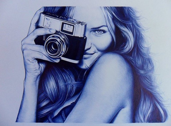 Рисунки ручкой