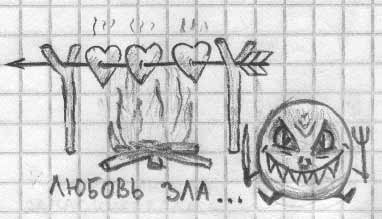 Рисунки карандашом прикольные надписи