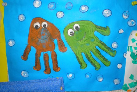 Рисование в средней группе на тему морские обитатели