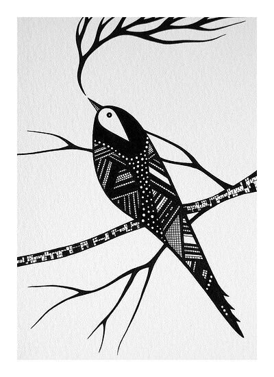 Рисование гелевой ручкой