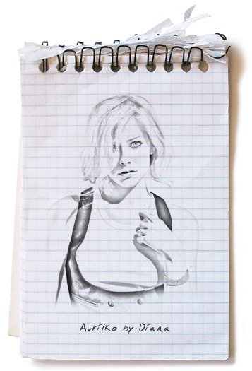 Рисунки в блокнот для девочек легкие