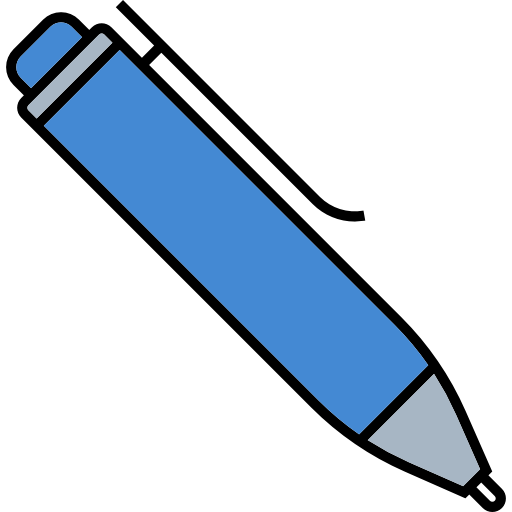 Ручка мультяшная без фона