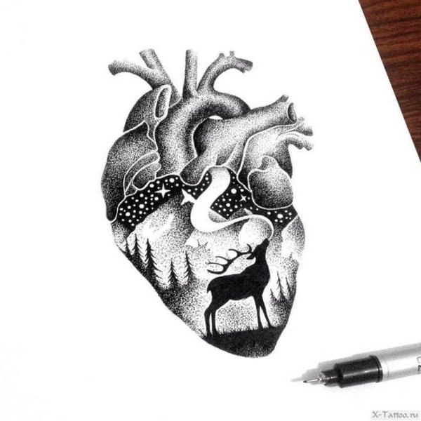 Рисунки в стиле дотворк