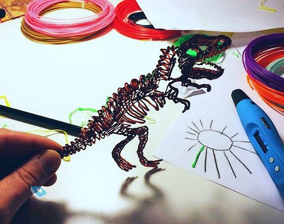 Рисование 3d ручкой