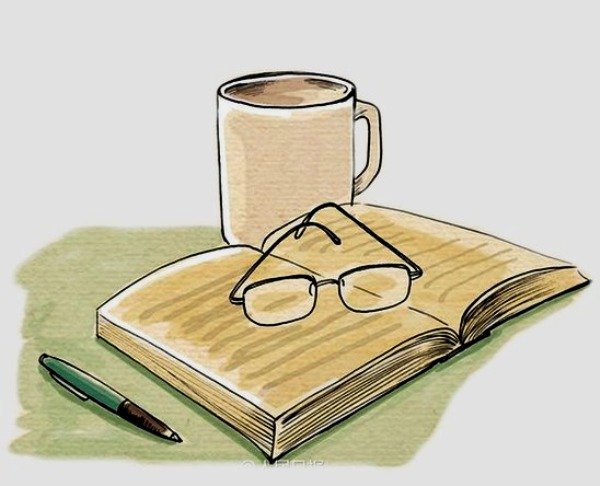 Нарисовать книги на столе