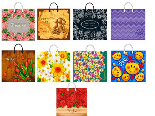 Пакет 38*48 с петлевой ручкой