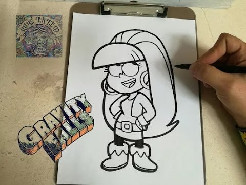 Рисунки карандашом Гравити Фолз