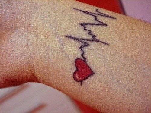 Рисунки на коже ручкой