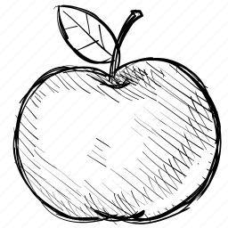 Рисование яблока Графика
