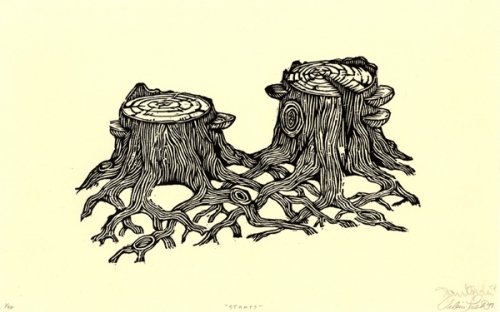 Пенек рисунок ручкой (45 фото)