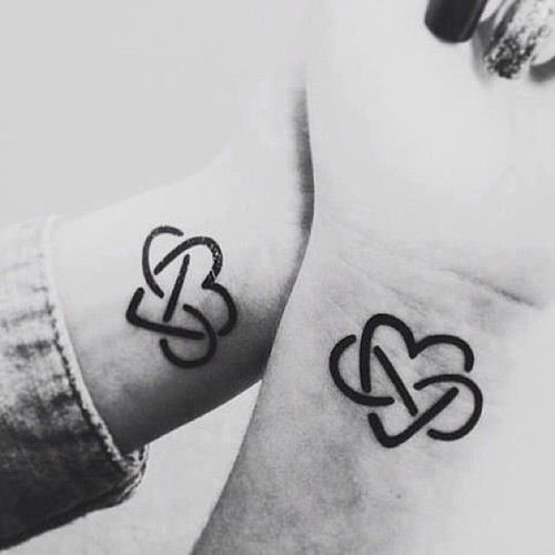 Тату простые любовь