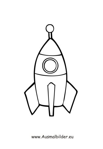 Ракета и космонавт раскраска